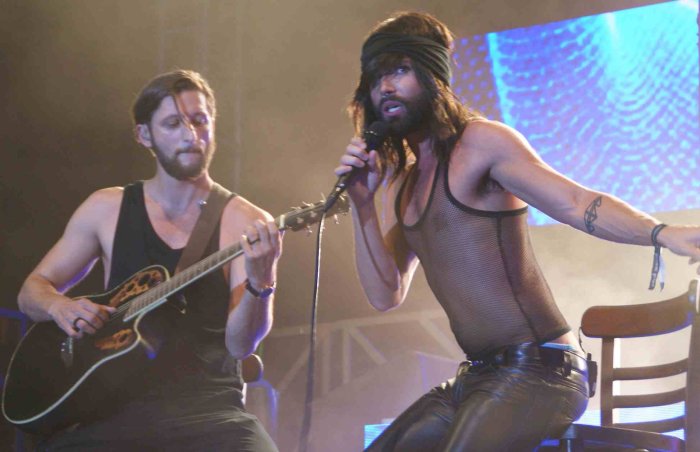 Conchita live im Yumbo Center (Gran Canaria)